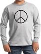 Kids Peace Shirt Basic Peace Black Long Sleeve Tee T-Shirt
