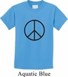 Kids Peace Shirt Basic Peace Black Tee T-Shirt