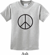 Kids Peace Shirt Basic Peace Black Tee T-Shirt