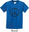 Kids Peace Shirt Basic Peace Black Tee T-Shirt