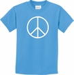 Kids Peace Shirt Basic Peace White Tee T-Shirt