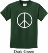 Kids Peace Shirt Basic Peace White Tee T-Shirt