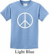 Kids Peace Shirt Basic Peace White Tee T-Shirt