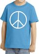 Kids Peace Shirt Basic Peace White Toddler Tee T-Shirt