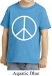 Kids Peace Shirt Basic Peace White Toddler Tee T-Shirt