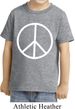 Kids Peace Shirt Basic Peace White Toddler Tee T-Shirt