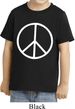 Kids Peace Shirt Basic Peace White Toddler Tee T-Shirt