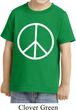 Kids Peace Shirt Basic Peace White Toddler Tee T-Shirt