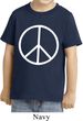 Kids Peace Shirt Basic Peace White Toddler Tee T-Shirt