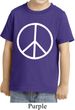 Kids Peace Shirt Basic Peace White Toddler Tee T-Shirt