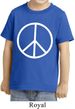 Kids Peace Shirt Basic Peace White Toddler Tee T-Shirt