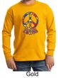 Kids Peace Shirt Funky Peace Long Sleeve Tee T-Shirt