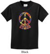 Kids Peace Shirt Funky Peace Tee T-Shirt
