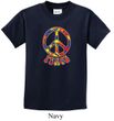 Kids Peace Shirt Funky Peace Tee T-Shirt