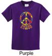 Kids Peace Shirt Funky Peace Tee T-Shirt