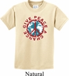 Kids Peace Shirt Give Peace a Chance Tee T-Shirt