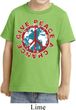 Kids Peace Shirt Give Peace a Chance Toddler Tee T-Shirt