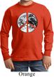 Kids Peace Shirt Peace Earth Long Sleeve Tee T-Shirt