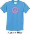 Kids Peace Shirt Pink Peace Tee T-Shirt