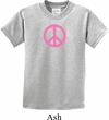 Kids Peace Shirt Pink Peace Tee T-Shirt