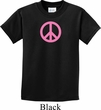 Kids Peace Shirt Pink Peace Tee T-Shirt
