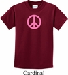 Kids Peace Shirt Pink Peace Tee T-Shirt