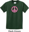 Kids Peace Shirt Pink Peace Tee T-Shirt