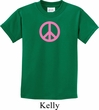 Kids Peace Shirt Pink Peace Tee T-Shirt