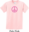 Kids Peace Shirt Pink Peace Tee T-Shirt