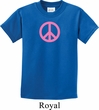 Kids Peace Shirt Pink Peace Tee T-Shirt