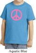 Kids Peace Shirt Pink Peace Toddler Tee T-Shirt