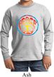 Kids Peace Shirt Psychedelic Peace Long Sleeve Tee T-Shirt