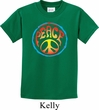 Kids Peace Shirt Psychedelic Peace Tee T-Shirt