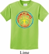 Kids Peace Shirt Psychedelic Peace Tee T-Shirt