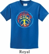 Kids Peace Shirt Psychedelic Peace Tee T-Shirt