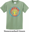 Kids Peace Shirt Psychedelic Peace Tee T-Shirt