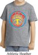Kids Peace Shirt Psychedelic Peace Toddler Tee T-Shirt