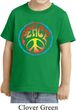 Kids Peace Shirt Psychedelic Peace Toddler Tee T-Shirt
