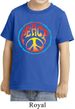 Kids Peace Shirt Psychedelic Peace Toddler Tee T-Shirt