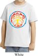 Kids Peace Shirt Psychedelic Peace Toddler Tee T-Shirt