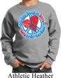 Kids Peace Sweatshirt All You Need is Love Sweat Shirt