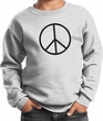 Kids Peace Sweatshirt Basic Peace Black Sweat Shirt