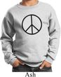 Kids Peace Sweatshirt Basic Peace Black Sweat Shirt