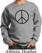 Kids Peace Sweatshirt Basic Peace Black Sweat Shirt