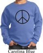 Kids Peace Sweatshirt Basic Peace Black Sweat Shirt