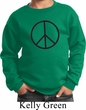 Kids Peace Sweatshirt Basic Peace Black Sweat Shirt