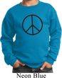 Kids Peace Sweatshirt Basic Peace Black Sweat Shirt