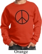 Kids Peace Sweatshirt Basic Peace Black Sweat Shirt