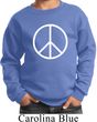 Kids Peace Sweatshirt Basic Peace White Sweat Shirt