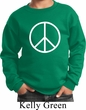 Kids Peace Sweatshirt Basic Peace White Sweat Shirt